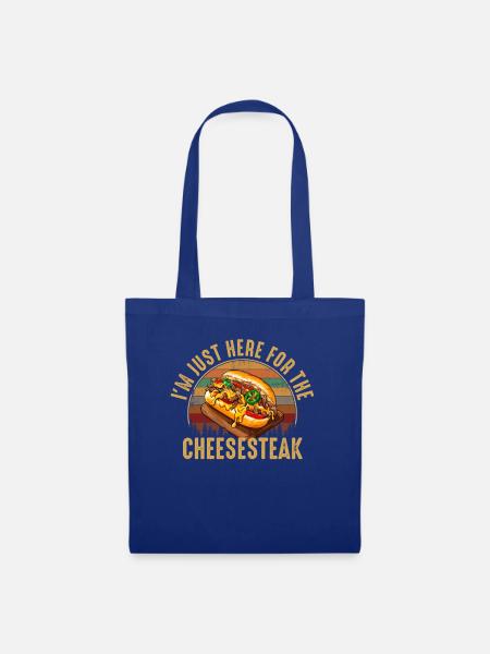 Philly Cheesesteak apparel - Stoffbeutel - Royalblau