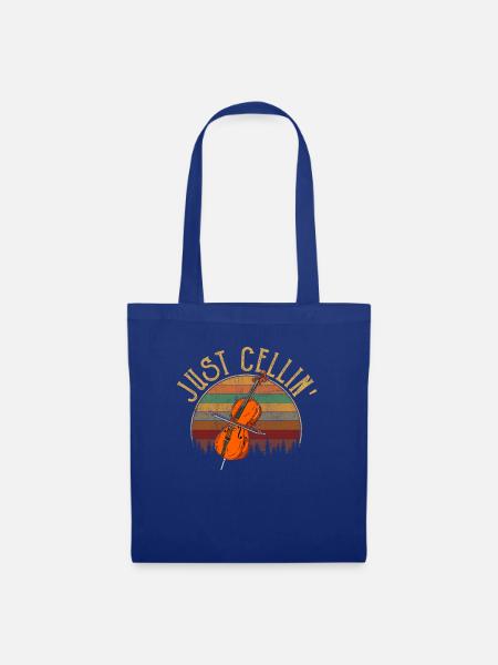 cello just cellin - Stoffbeutel - Royalblau