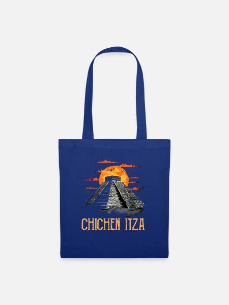 chichen itza mexico - Stoffbeutel - Royalblau