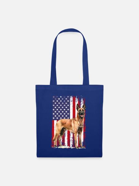 Belgian Malinois - Stoffbeutel - Royalblau