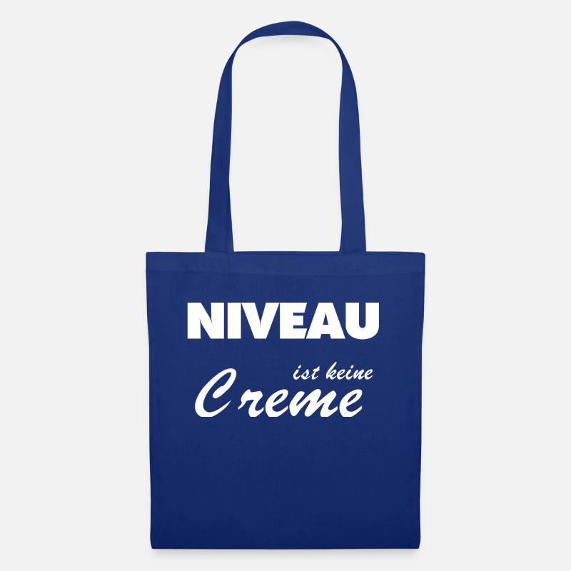 Niveau Creme - Stoffbeutel - Royalblau