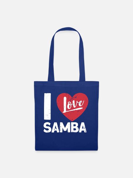 Samba - Stoffbeutel - Royalblau