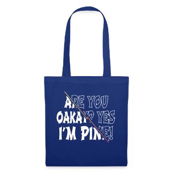 Dino Bike Moon Birthday present idea dinosaur - Tote Bag - royal blue - Front