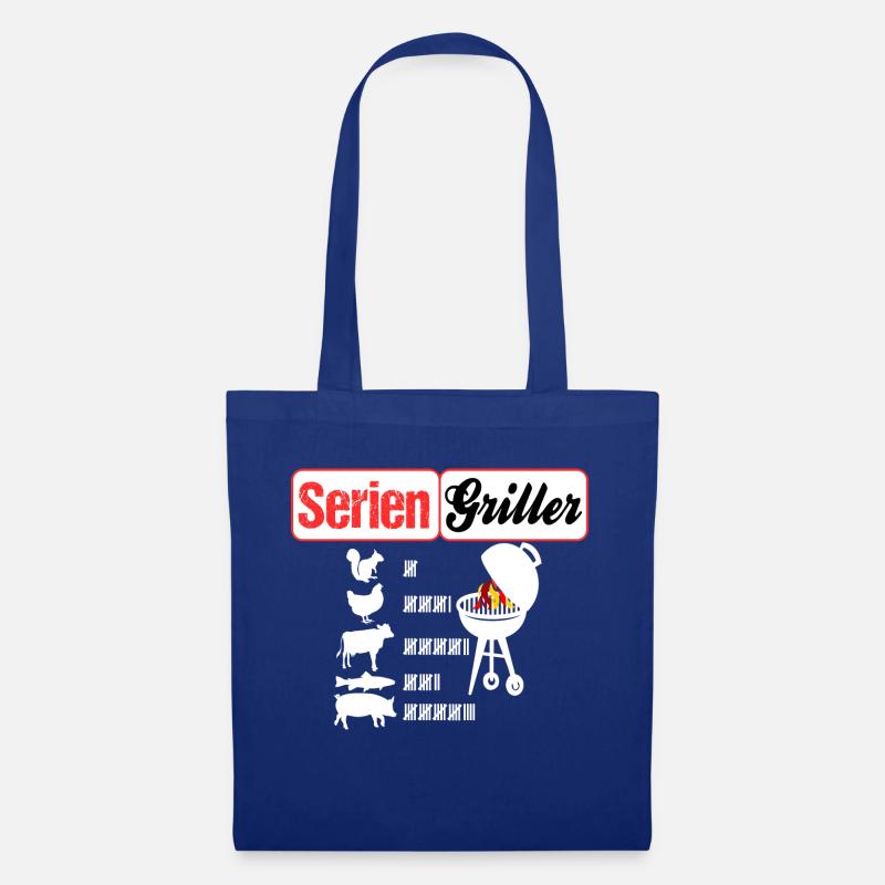Serien Griller - Stoffbeutel - Royalblau