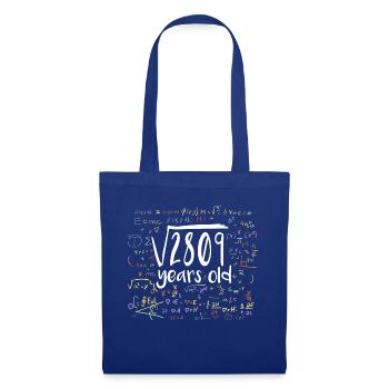 53rd Birthday Square Root of 2809: 53 Years Old - Tote Bag - royal blue - Front