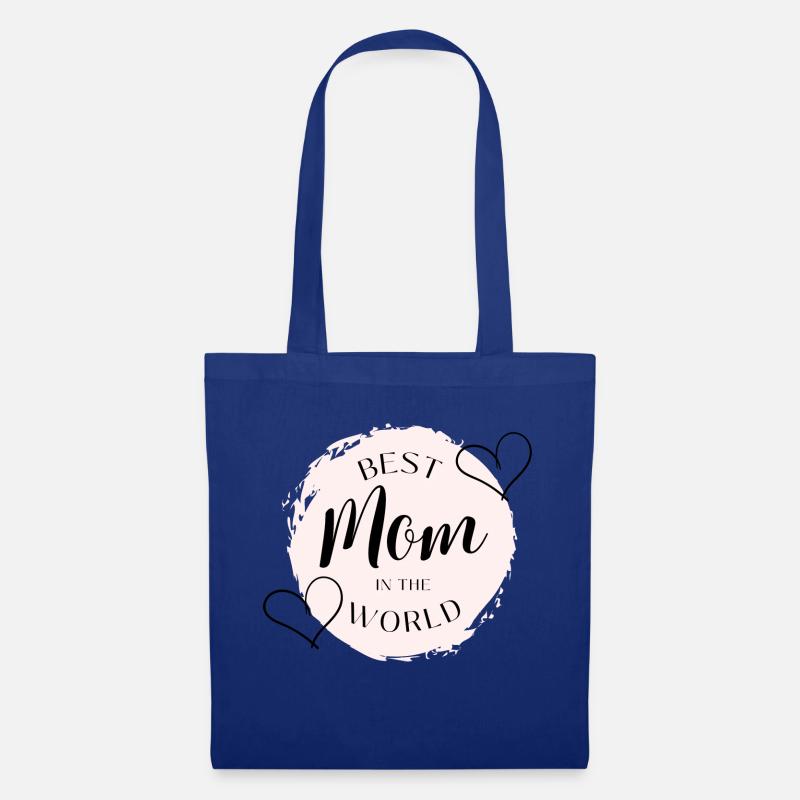 Best Mom - Stoffbeutel - Royalblau