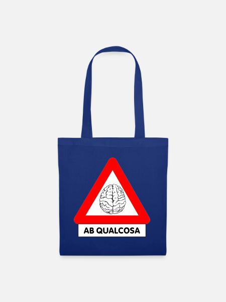 AB Etwas - Stoffbeutel - Royalblau