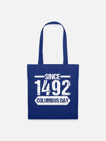 Christopher Columbus - Stoffbeutel - Royalblau
