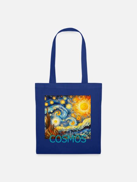 Cosmos - Stoffbeutel - Royalblau