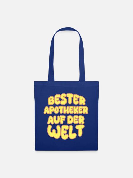 Apotheker als Berufung - Stoffbeutel - Royalblau