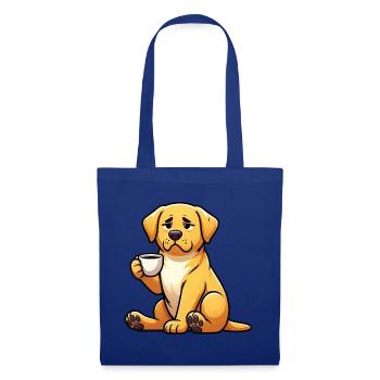 Labrador Labradorbesitzer Labradorliebhaber Labbi - Stoffbeutel - Royalblau - Vorne