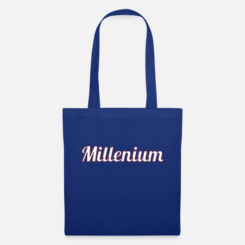 Millenium - Sac en tissu - bleu royal
