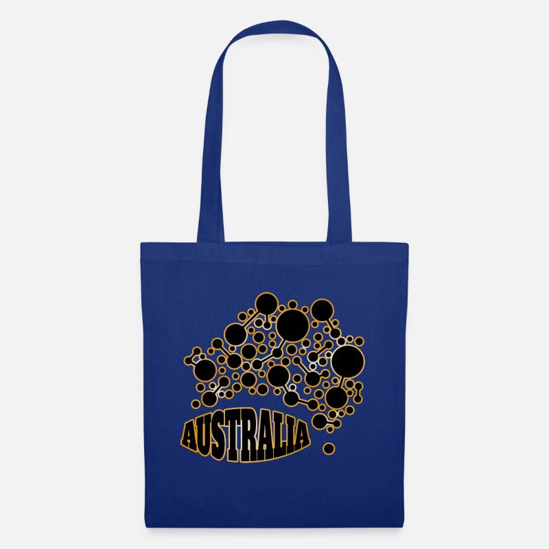Australia - Stoffbeutel - Royalblau