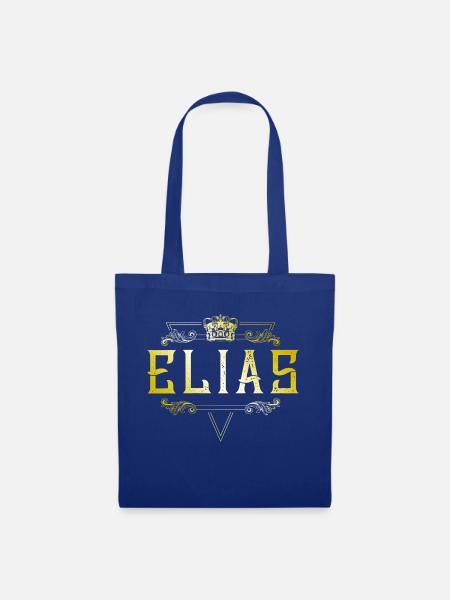 Elias - Stoffbeutel - Royalblau