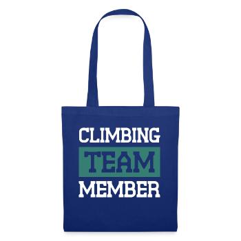 Climbing Team - Tote Bag - royal blue - Front