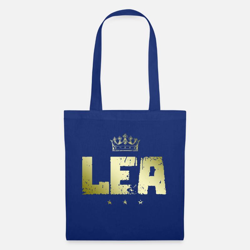 Lea - Stoffbeutel - Royalblau