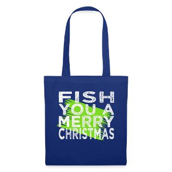 Bodybuilding Angling Gift Idea Comic Joke Fish - Tote Bag - royal blue - Front
