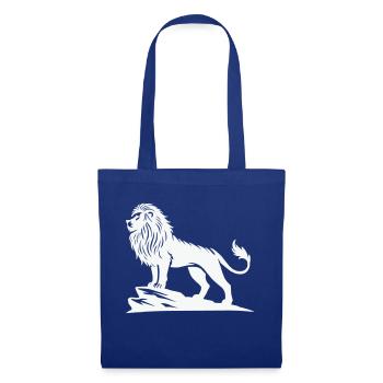 lion - Tote Bag - royal blue - Front