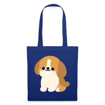 Charming Spaniel - Tote Bag - royal blue - Front