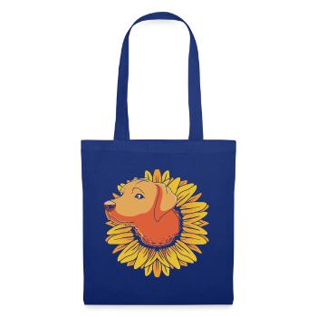 Rhodesian Ridgeback - Stoffbeutel - Royalblau - Vorne