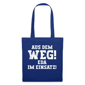 Eda Lustiger Spruch Vorname Name Eda - Stoffbeutel - Royalblau - Vorne
