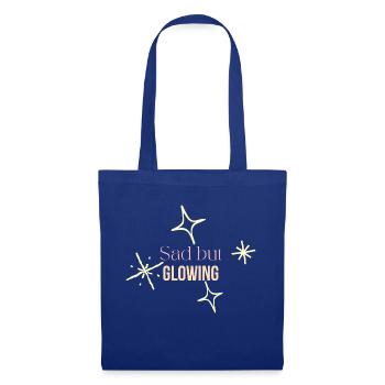 ✨ Sad but Glowing – Soft Girl Summer Emotional - Tote Bag - royal blue - Front