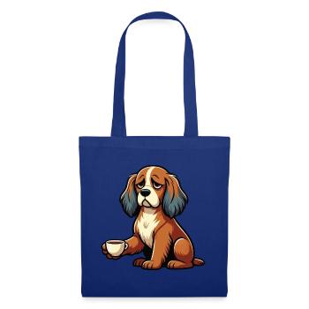 Cocker Spaniel Cockerhund Cocker Spaniel Besitzer - Stoffbeutel - Royalblau - Vorne