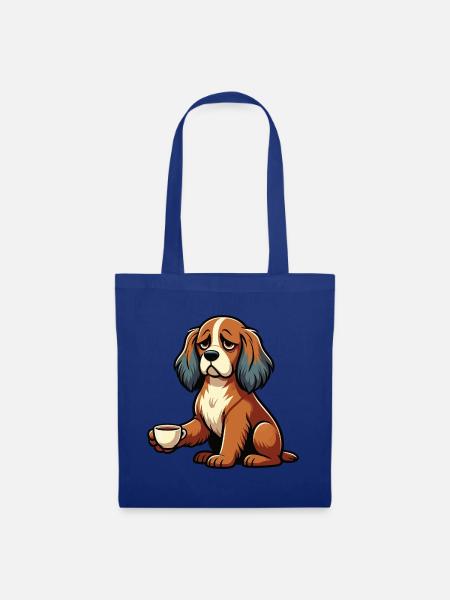 Cocker Spaniel Cockerhund Cocker Spaniel Besitzer - Stoffbeutel - Royalblau