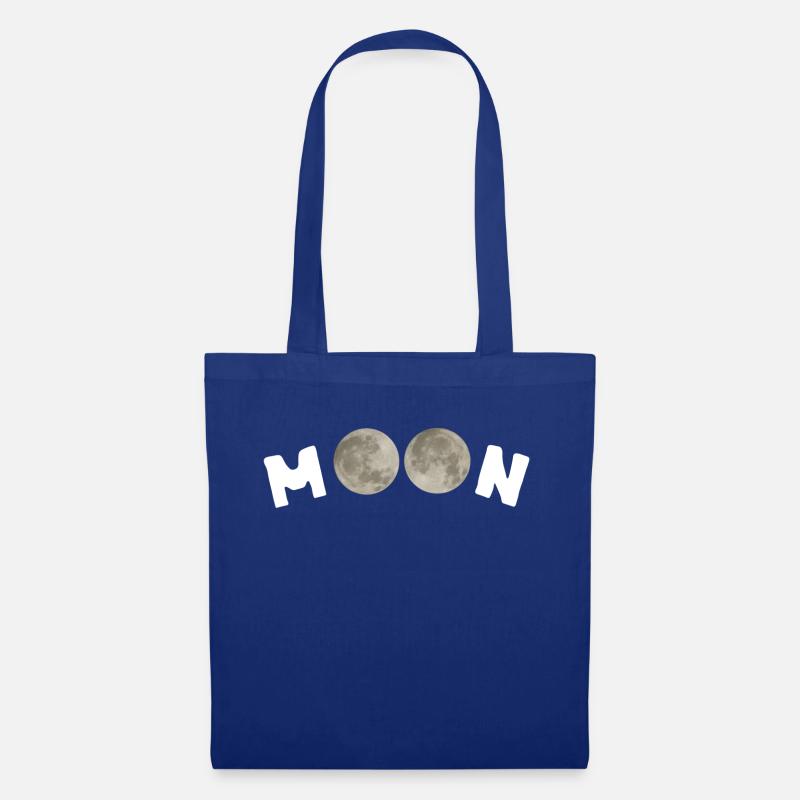 Moon - Tote Bag - royal blue