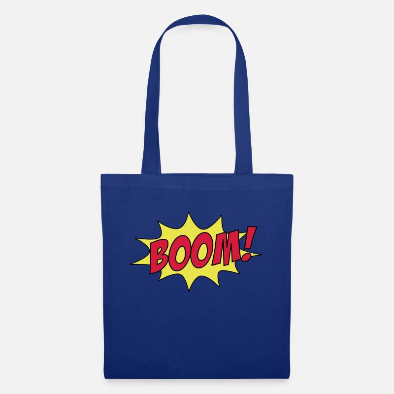 BOOM! - Stoffbeutel - Royalblau