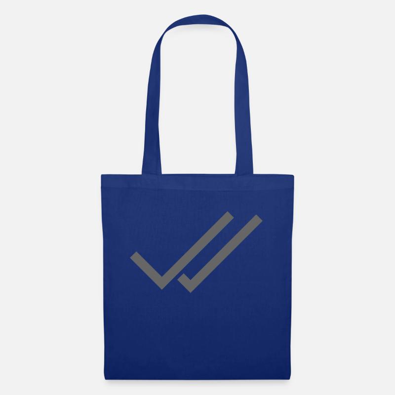 Whats App Hook Gray Double - Tote Bag - royal blue