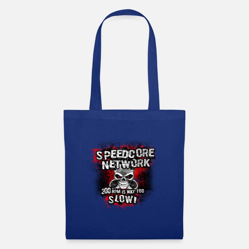 Speedcore Network Kleidung und Zubehör - Stoffbeutel - Royalblau