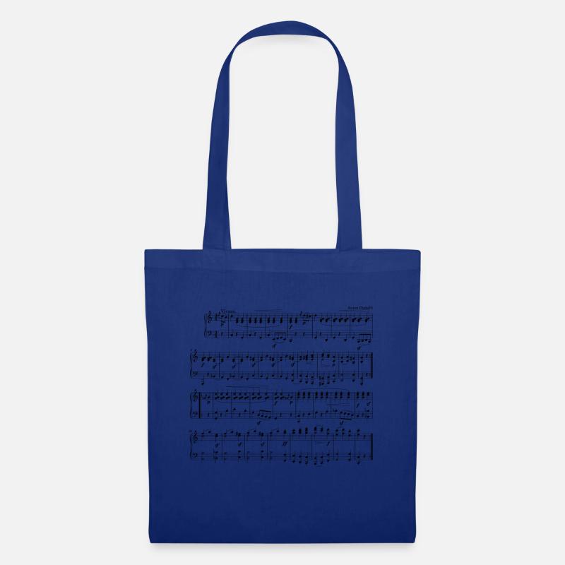 music - Tote Bag - royal blue