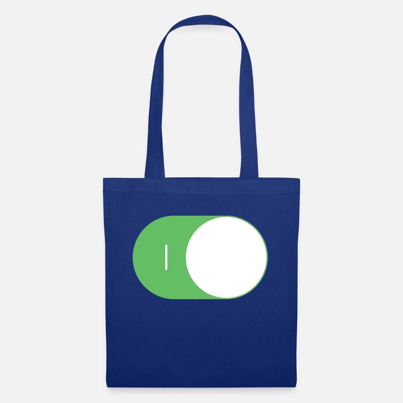 On/Off Switch ON/OFF - Tote Bag - royal blue