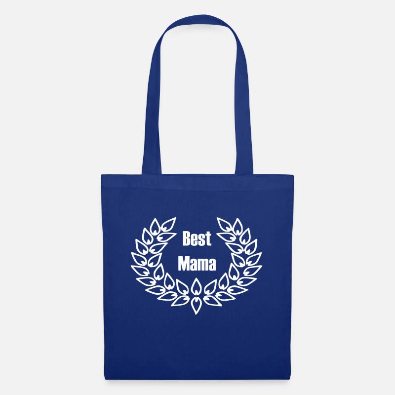 Bester Mama - Best Mama - Beste Mutter - Stoffbeutel - Royalblau