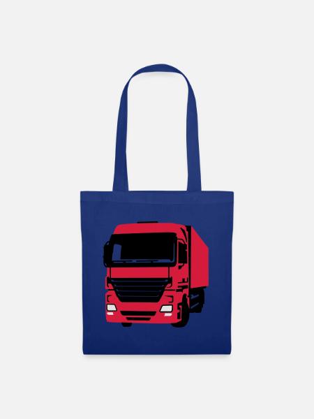 LKW - Stoffbeutel - Royalblau