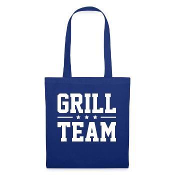 Grill Team - Stoffbeutel - Royalblau - Vorne