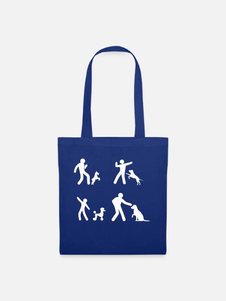 Dancing Dance Music - Stoffbeutel - Royalblau