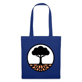 Tree of Life Circle Icon - Tote Bag - royal blue - Front