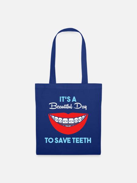 Zahnhygieniker Dental Zahnarzt - Stoffbeutel - Royalblau