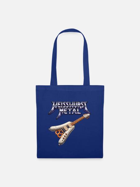 Heavy Weisswurst Metal - Stoffbeutel - Royalblau