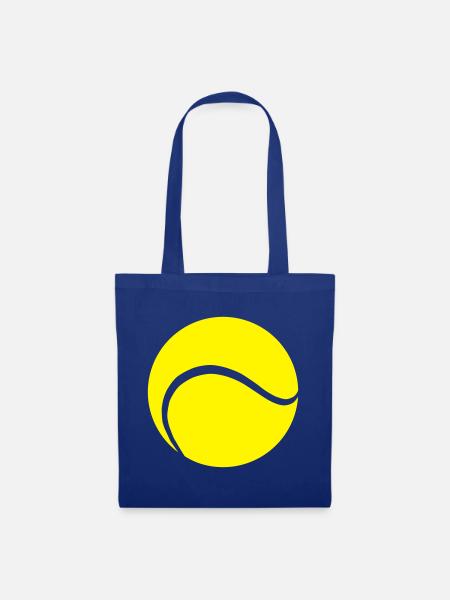Tennisball - Stoffbeutel - Royalblau