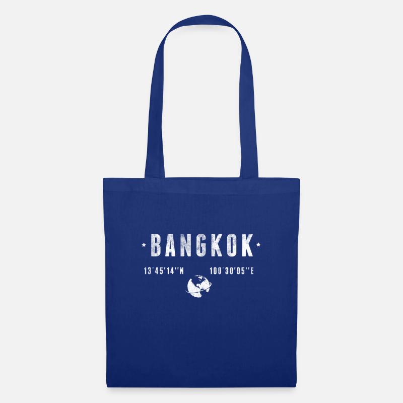 Bangkok - Stoffbeutel - Royalblau