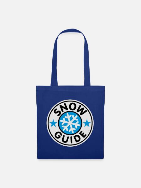 Snow Guide - Stoffbeutel - Royalblau