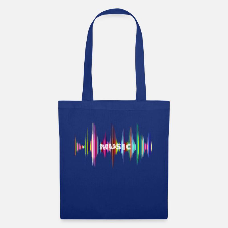 Musik - Stoffbeutel - Royalblau
