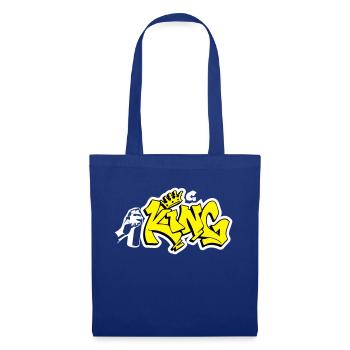 King graffiti - Tote Bag - royal blue - Front