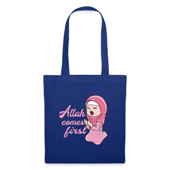 Muslim Islam Allah - Stoffbeutel - Royalblau - Vorne