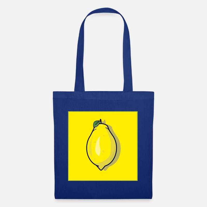 lemon lemon - Tote Bag - royal blue