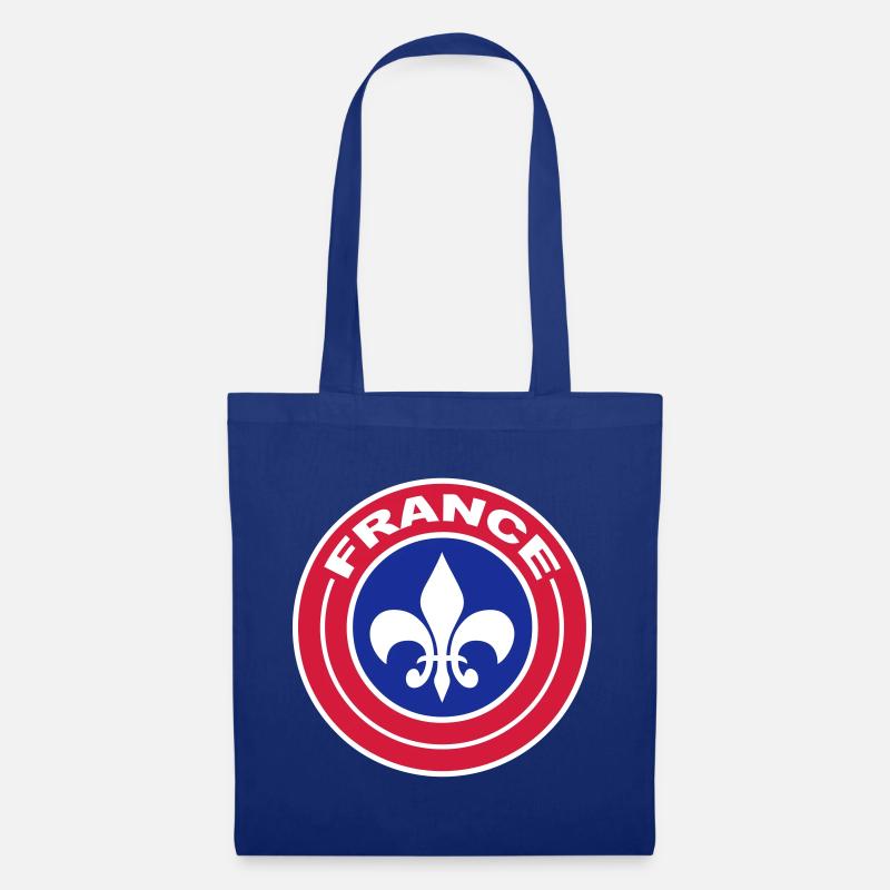 Frankreich roundel - Stoffbeutel - Royalblau