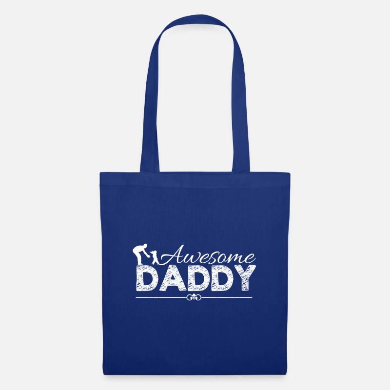 Daddy - Sac en tissu - bleu royal